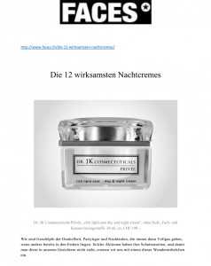 die wirksamsten Nachtcremes-artikel